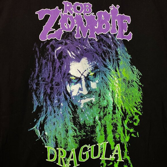 Rob Zombie Dragula Hellbilly T-Shirt 2XL - Picture 2 of 4